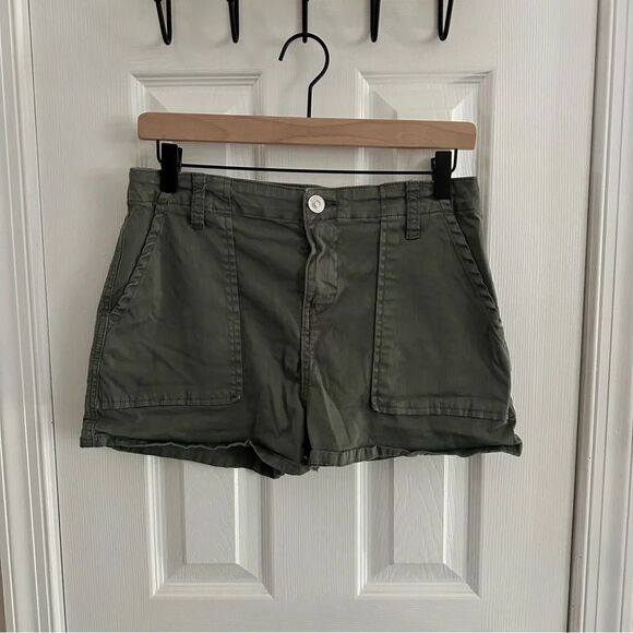 Hudson Women’s Utility Short Green Size 27 - Picture 10 of 10